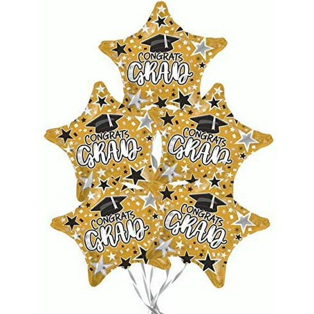 Congrats Grad Star Balloon 18/" Foil